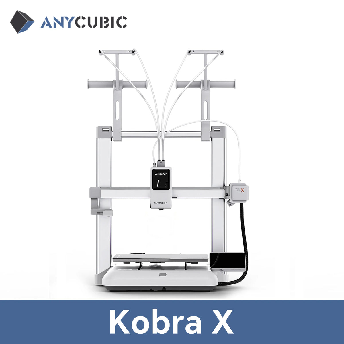ANYCUBIC Kobra X High Speed 3D Printer With Four Color Printing