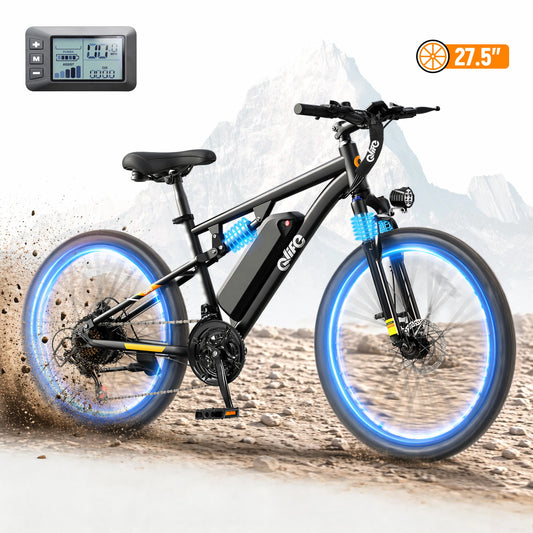 Qlife Racer Ultra Full Suspension Electric Mountain Bike