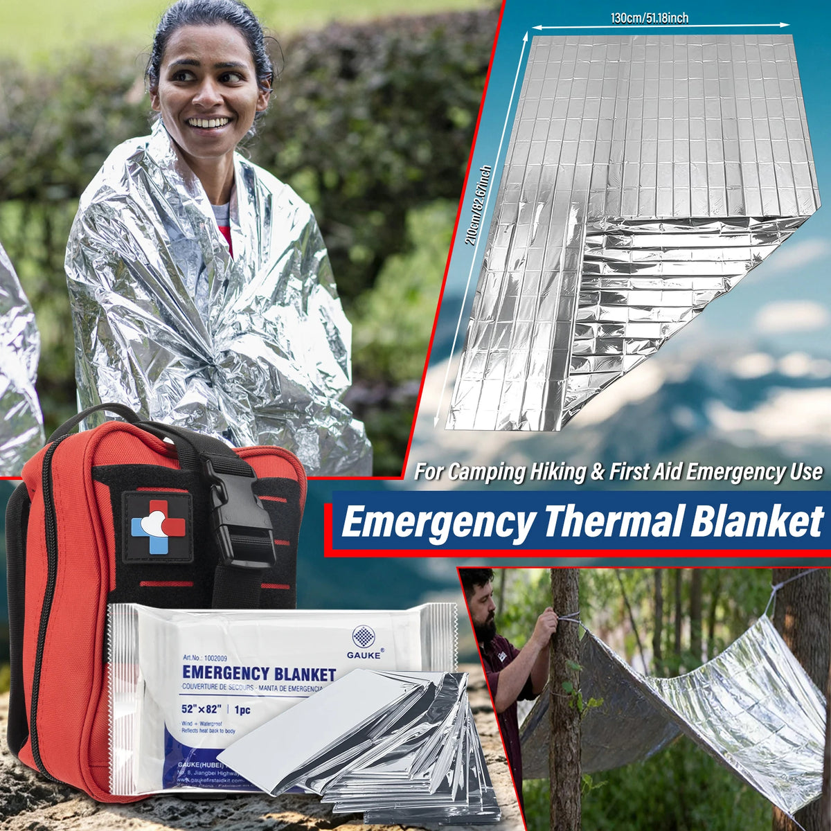 Emergency First Aid Kit For Home Office And Outdoor Adventures