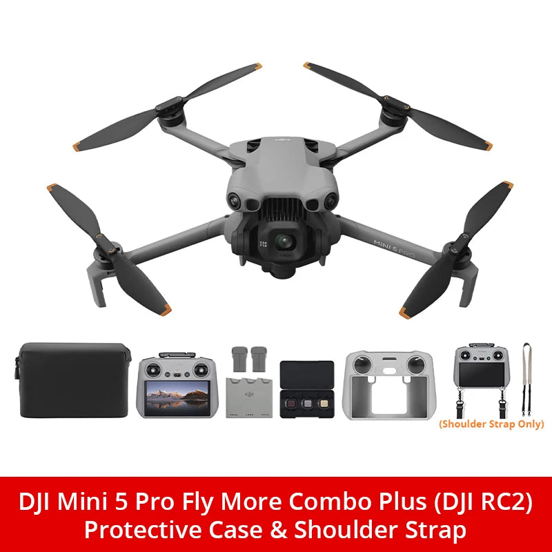 DJI Mini 5 Pro Fly More Combo Obstacle Sensing Drone