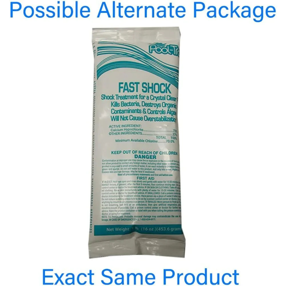 Rx Clear Mega Shock 73 Percent Calcium Hypochlorite Pool Sanitizer