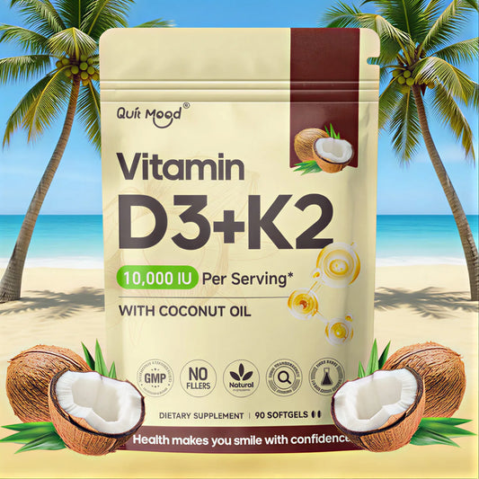 Vitamin D3 K2 Soft Capsules for Calcium Absorption Support