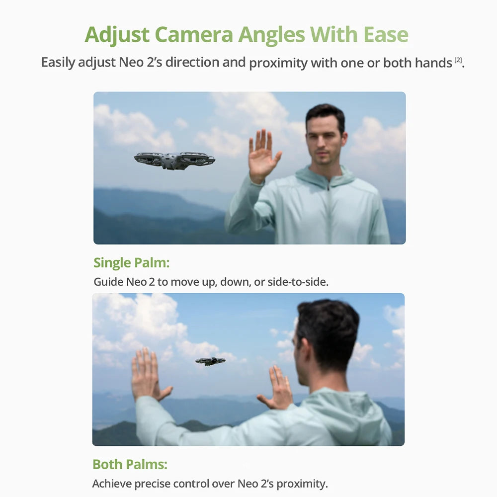 DJI Neo 2 Fly More Combo 4K Camera Drone Obstacle Sensing