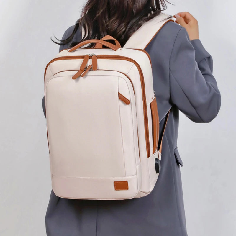 OGEHUAFEE Expandable Travel Laptop Backpack With Storage Bags