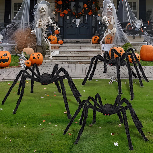 Halloween Giant Hairy Spider Decorations for Yard and Haunted House