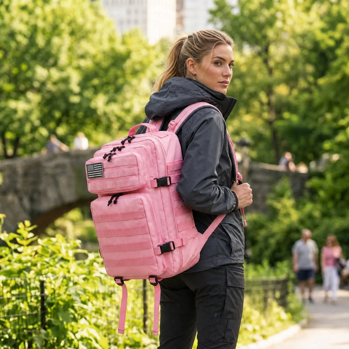 ReFire Gear MOLLE Gym Backpack for Fitness and Travel