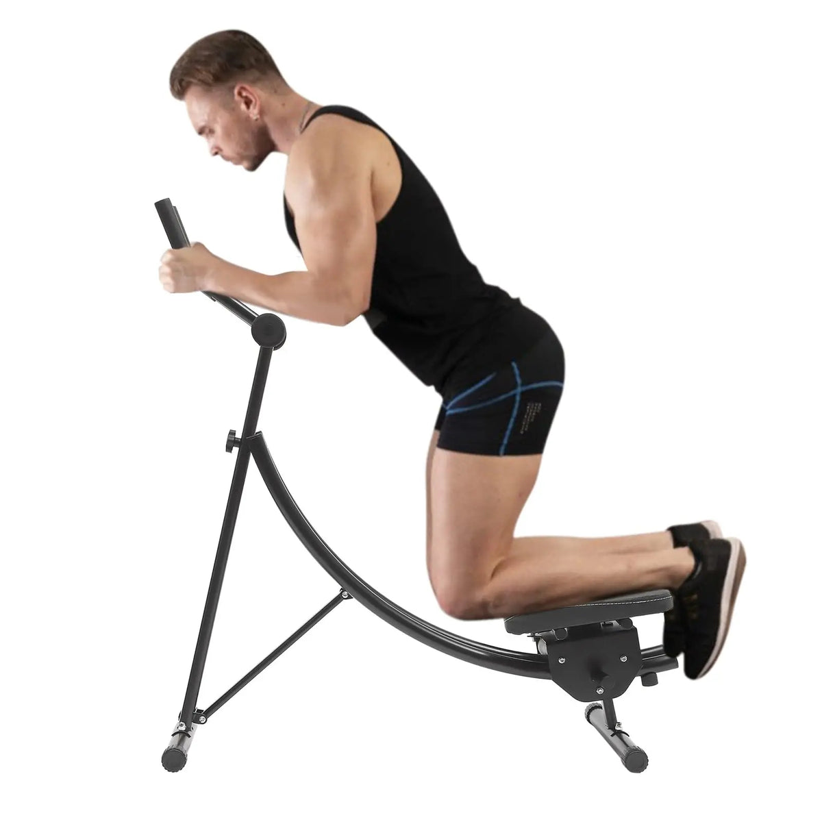 Adjustable Abdominal Crunch Machine With LED Monitor For Core Training