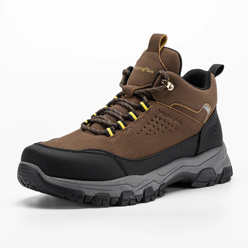Men's Ankle Hiking Boots for All Terrain Outdoor Trekking and Camping