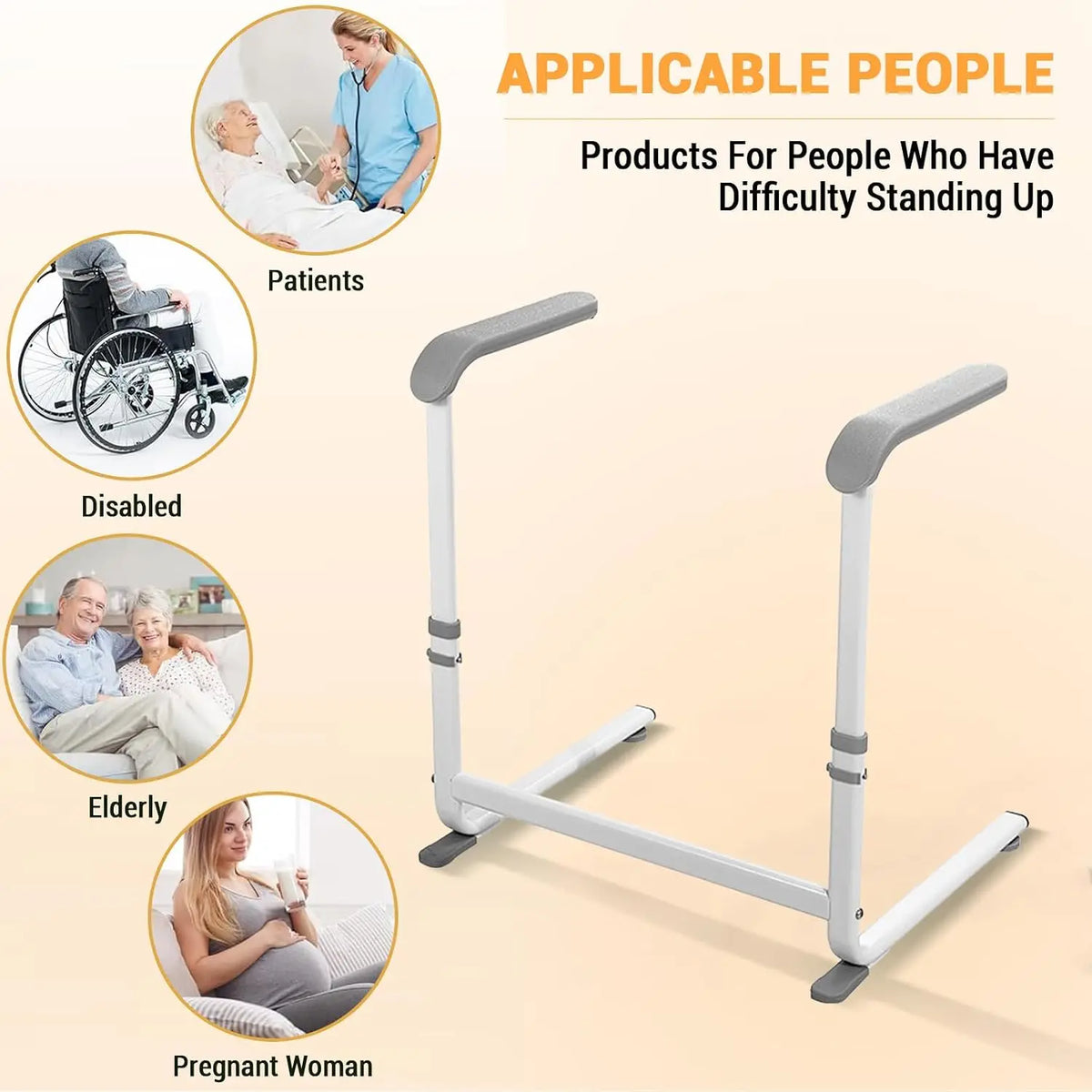 Sofa Stand Assist Rail for Elderly and Mobility Support