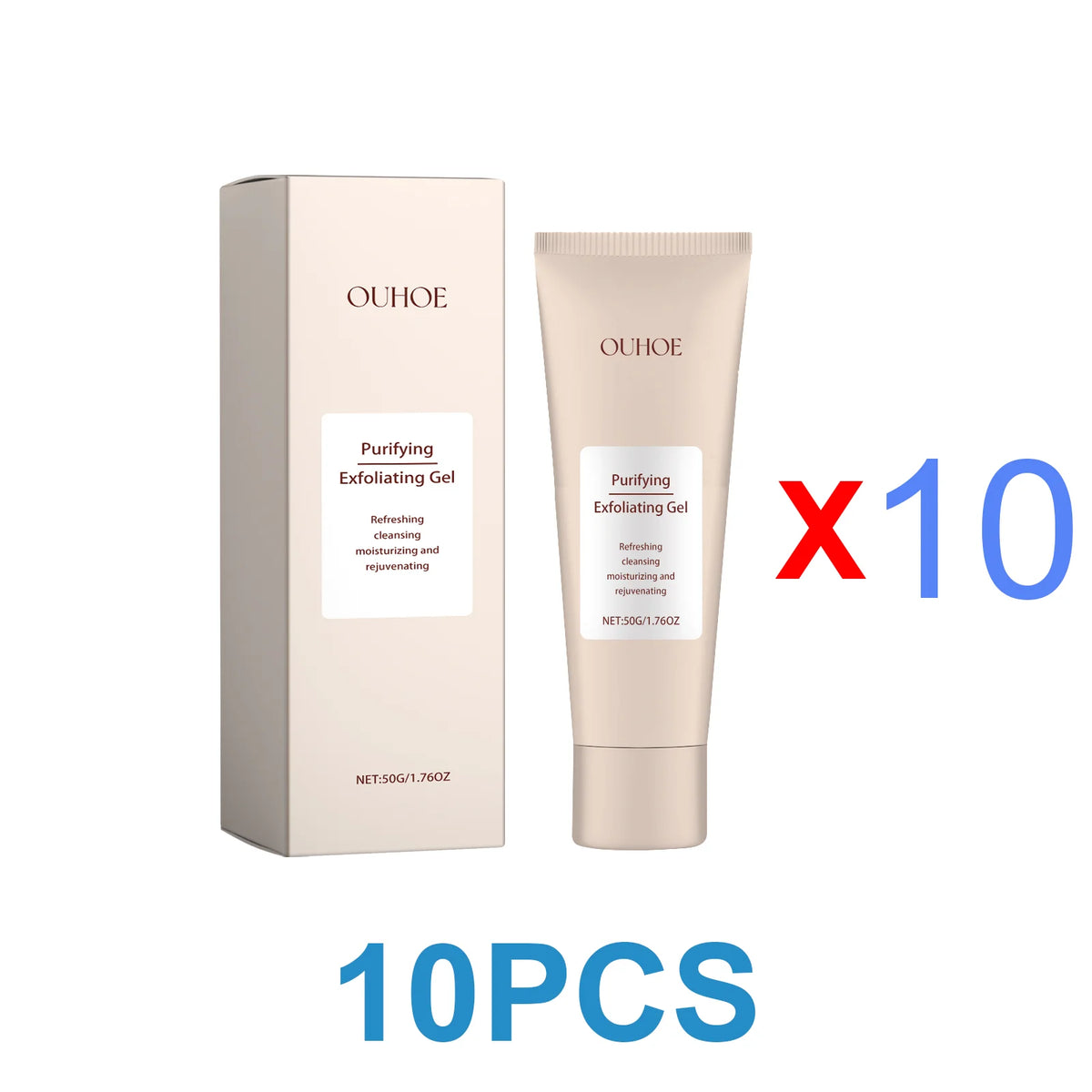 Ouhoe Deep Cleansing Facial Exfoliating Gel for Blackhead Removal
