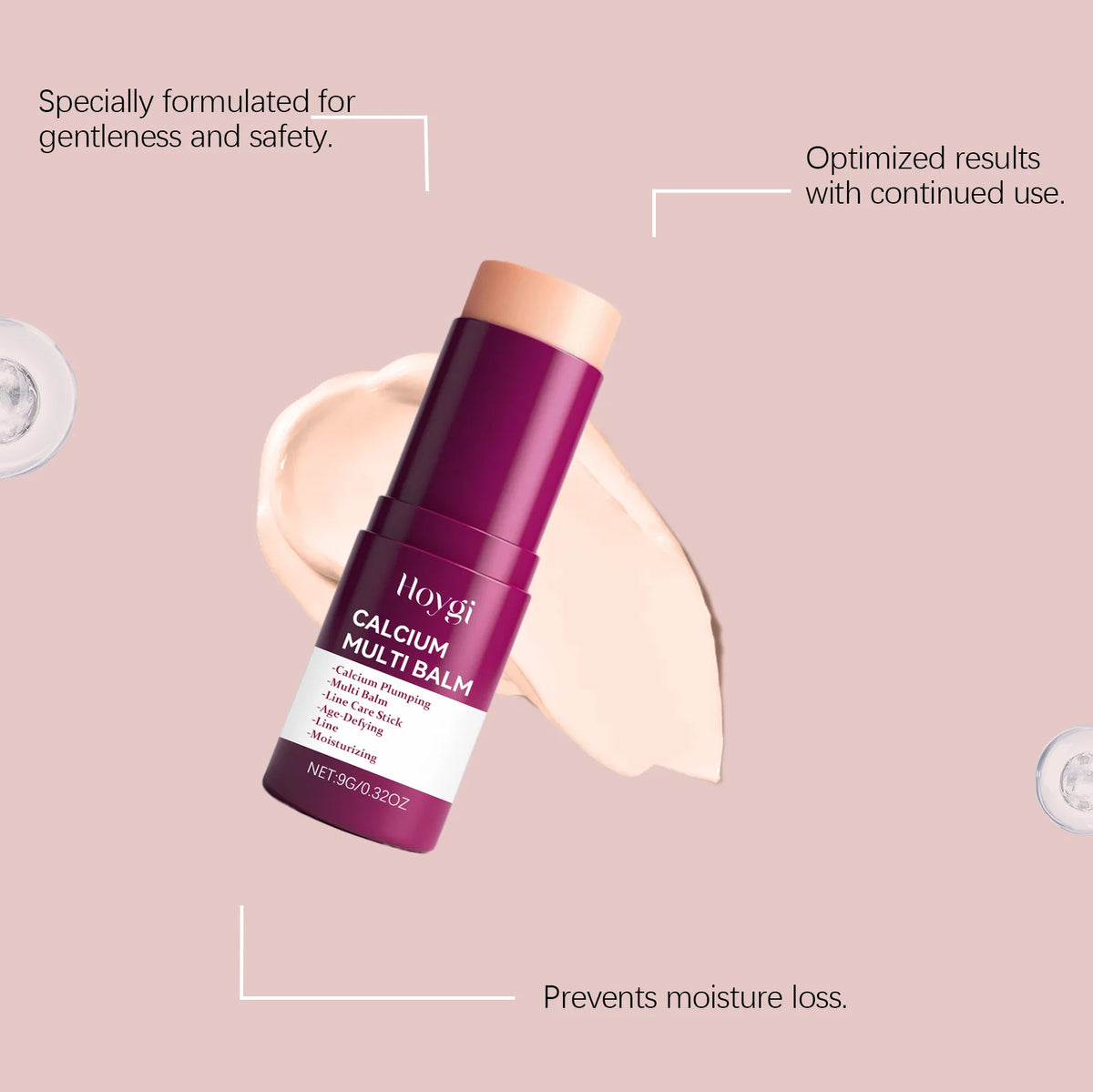 Hoygi Calcium Multi Balm Stick For Firming And Deep Hydration