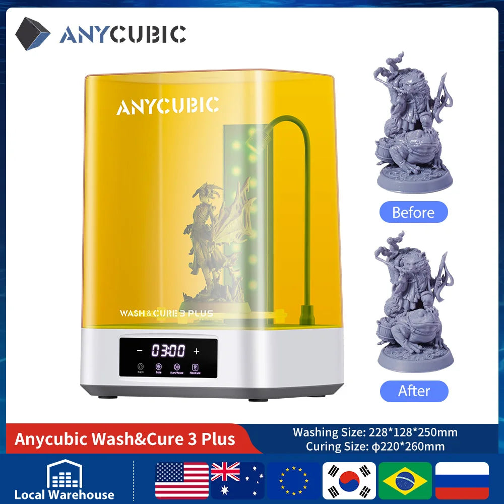 ANYCUBIC Wash and Cure Machine for Resin 3D Printer
