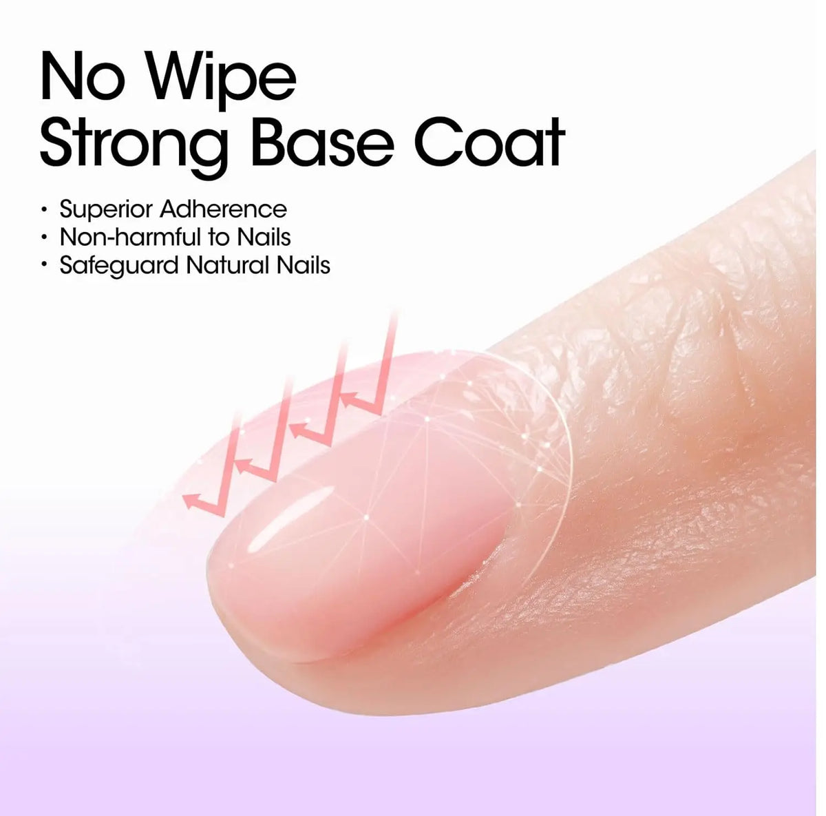 Gellen Gel Polish Base Coat And No Wipe Topcoat Duo