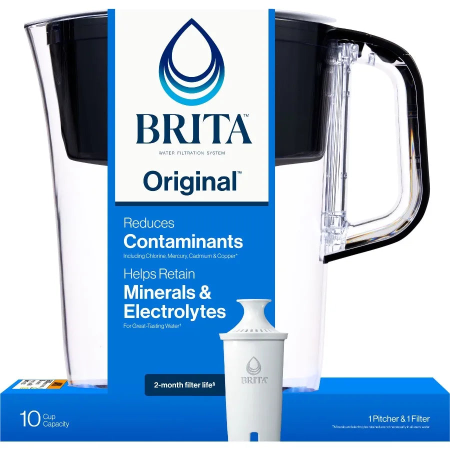 Brita BPA Free Water Filter Pitcher With Standard Filter