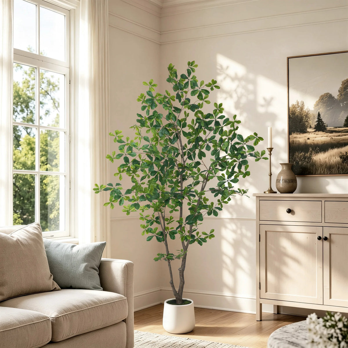 Olitree Artificial Olive Tree With Realistic Leaves For Indoor Decor