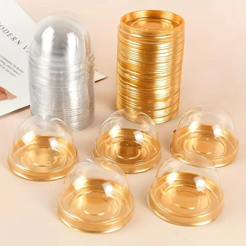 Plastic Dome Cake Boxes for Cupcakes, Cheesecakes and Desserts