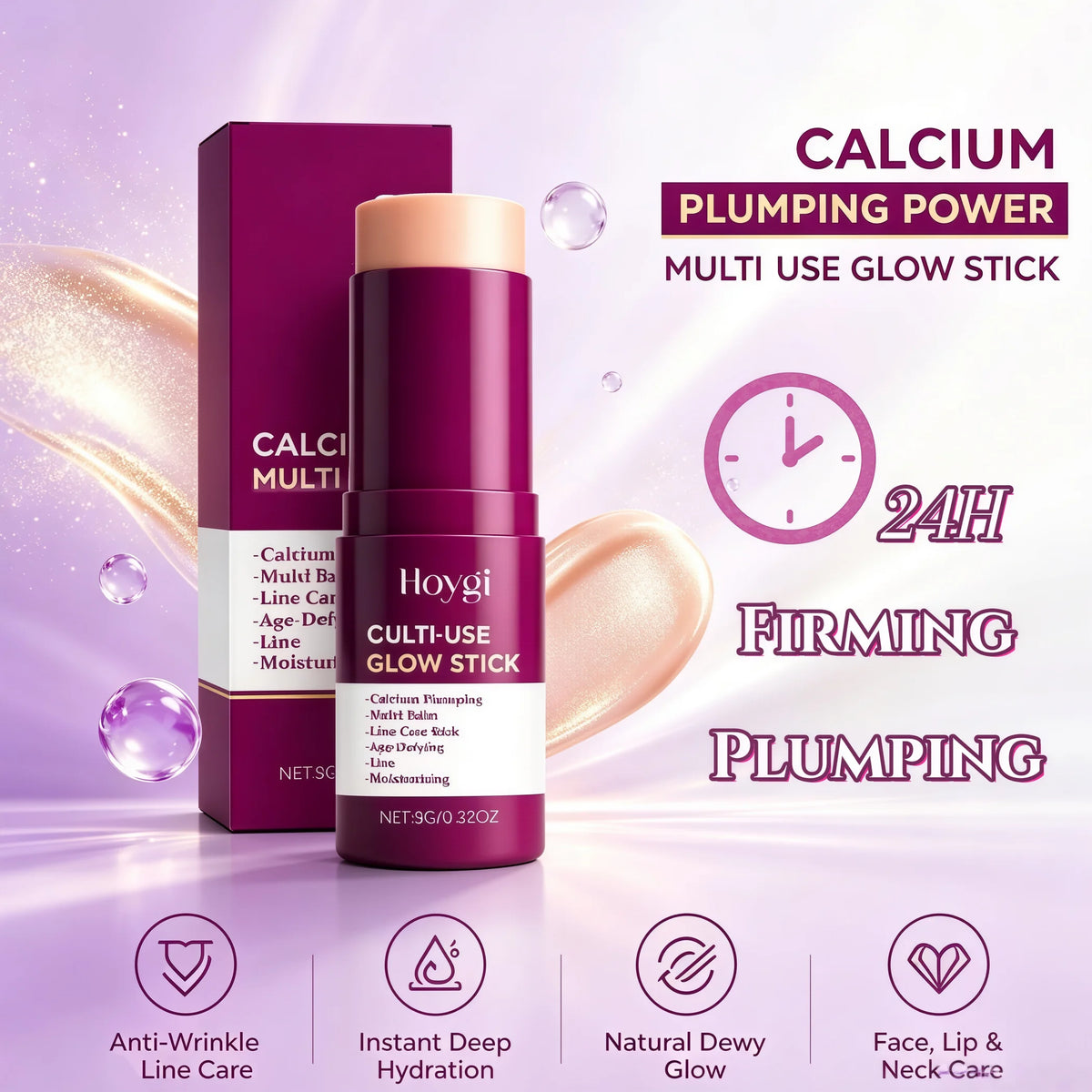 Hoygi Calcium Multi Balm Stick For Firming And Deep Hydration