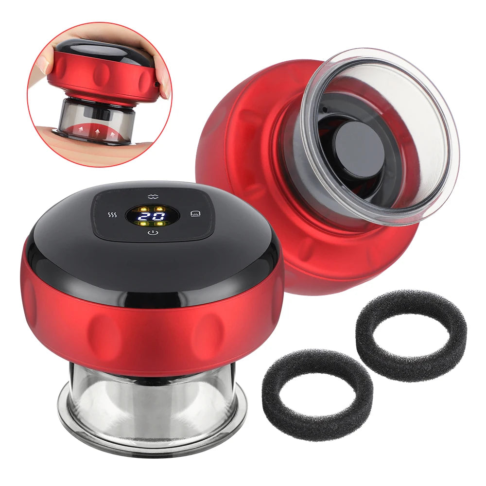 Hailicare Electric Cupping Massager for Body Vacuum Suction Therapy