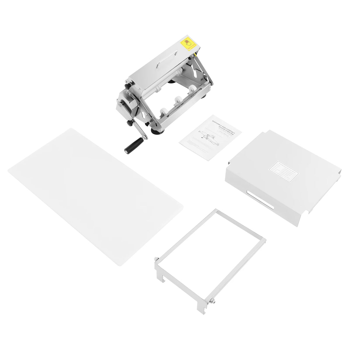 Bymaocar Manual Dough Sheeter for Pastry and Noodle Making