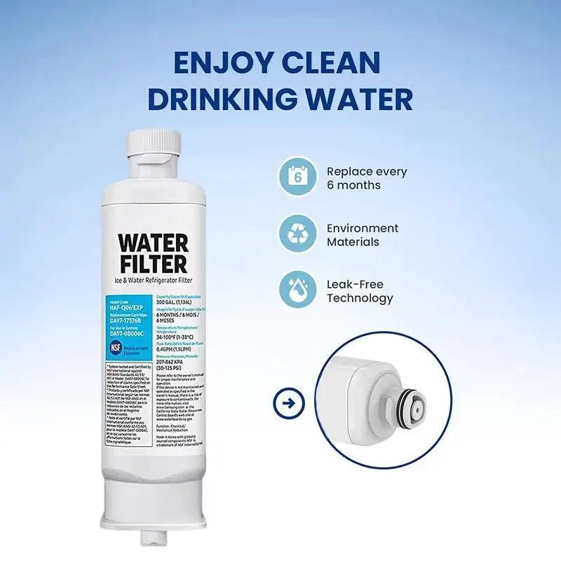 Samsung Compatible DA97-17376B Refrigerator Water Filter Replacement