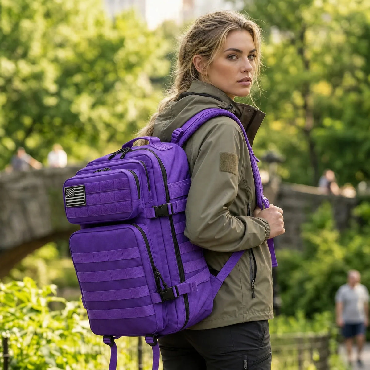ReFire Gear MOLLE Gym Backpack for Fitness and Travel