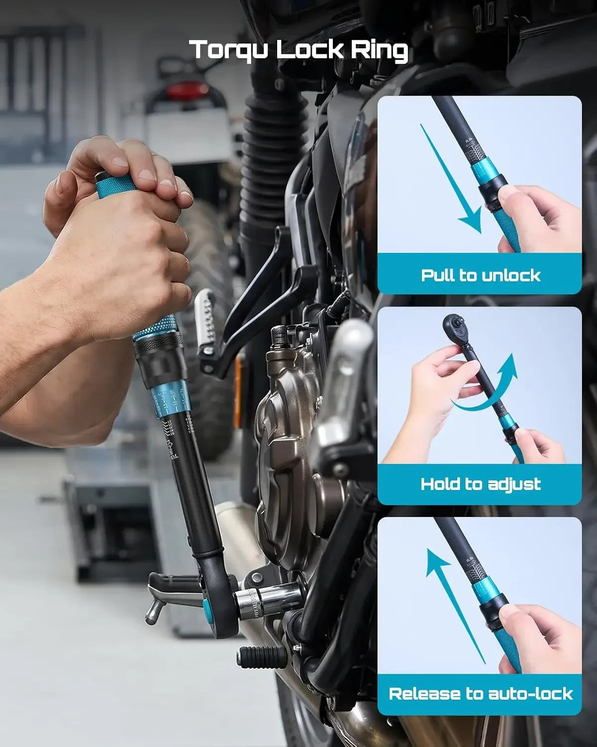 Seesii D2 Lite Electric Torque Wrench With Precision Click Feedback