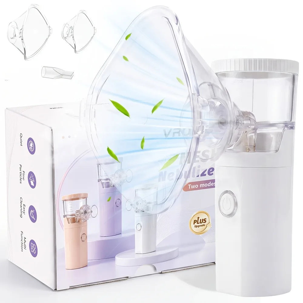Jitesy Portable Rechargeable Nebulizer for Home and Travel Respiratory Care