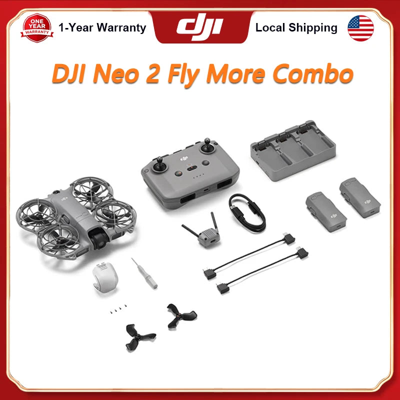 DJI Neo 2 Fly More Combo With RC N3 Remote Controller