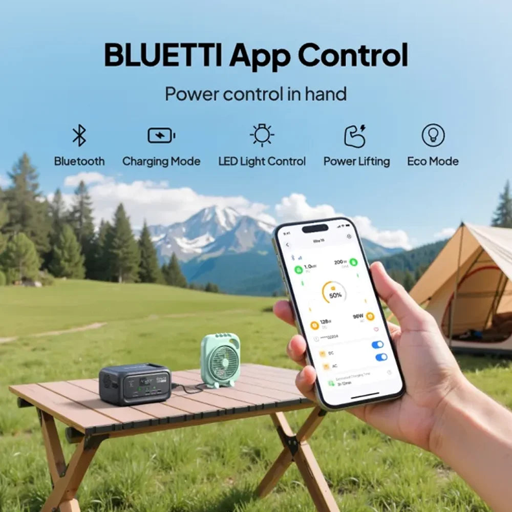 BLUETTI Elite 10 Portable LiFePO4 Power Station for Camping Travel