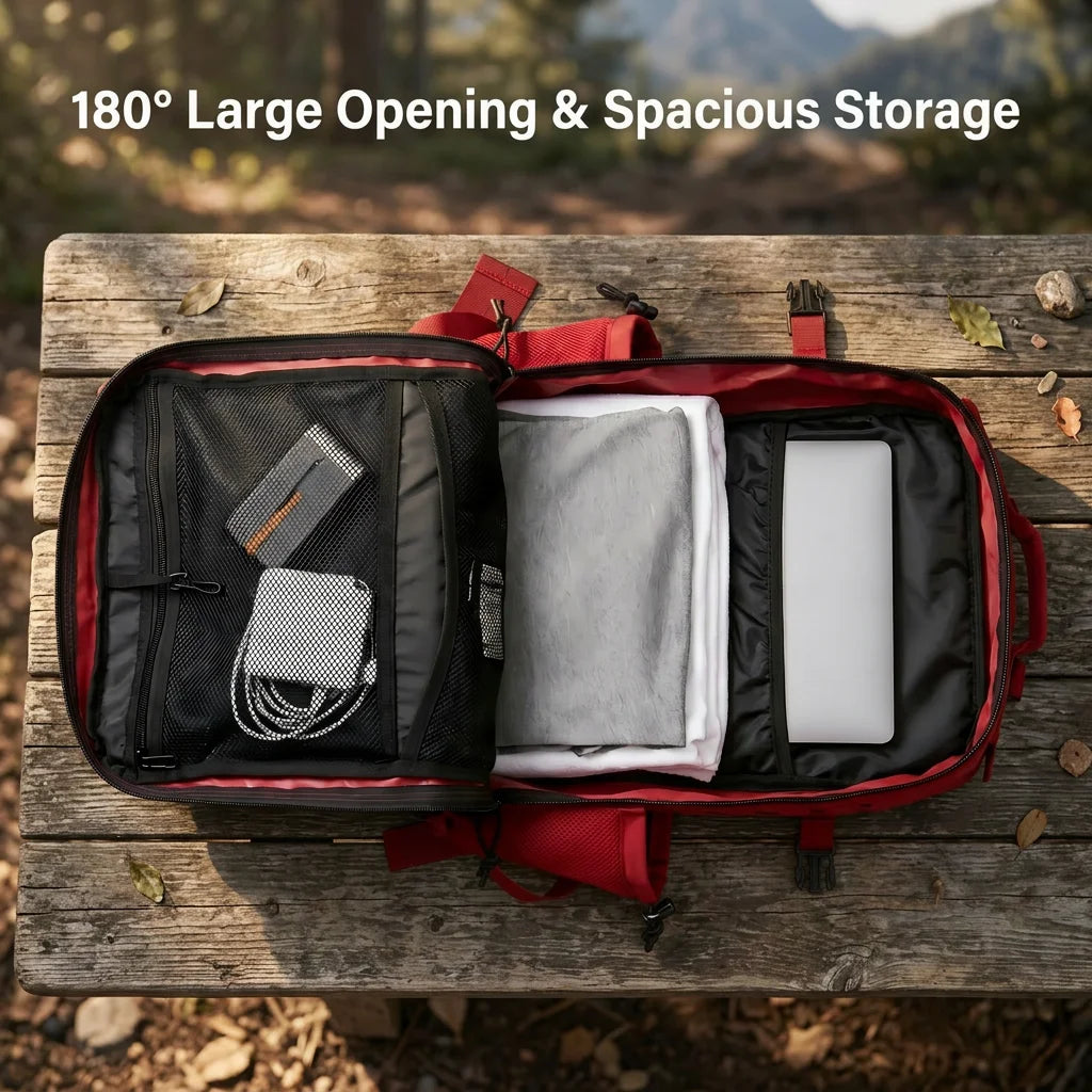 ReFire Gear Tactical MOLLE Backpack for Hiking Camping and Travel
