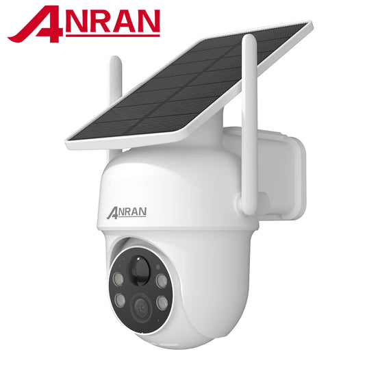 ANRAN Solar WiFi Outdoor Security Camera With PIR Motion Detection