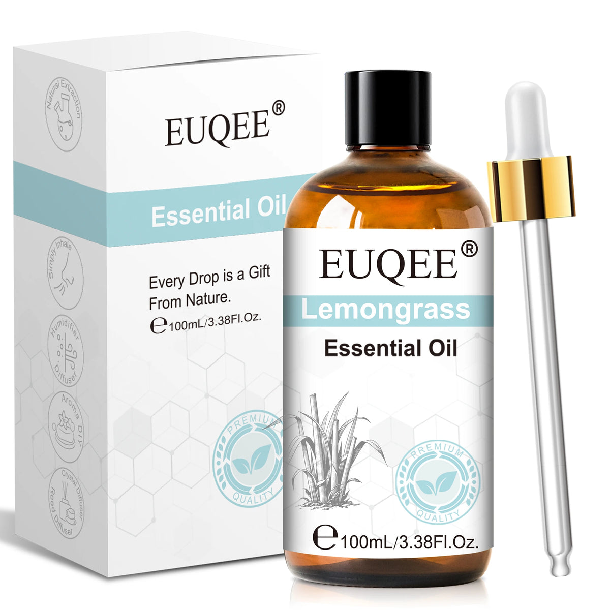 EUQEE Essential Oils for Soap Candle Making and Aromatherapy Diffusers