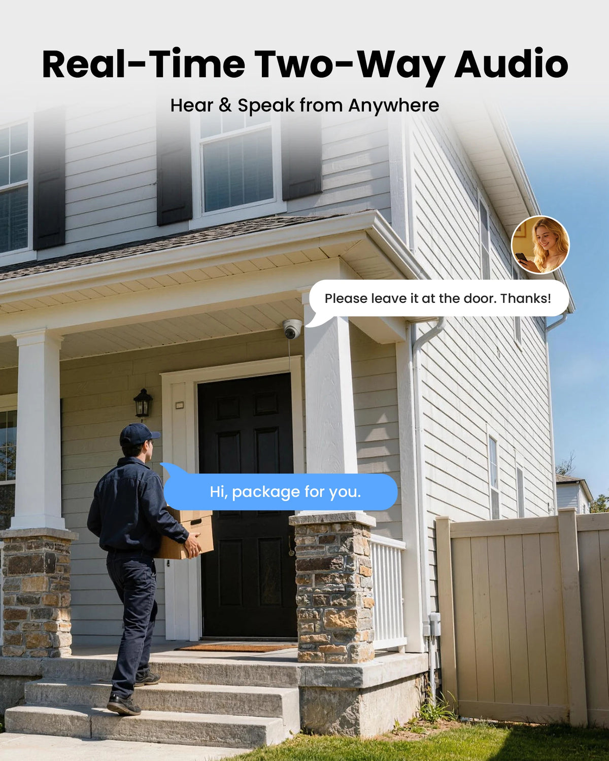 ZOSI 8MP PoE Camera System AI Detection And Night Vision