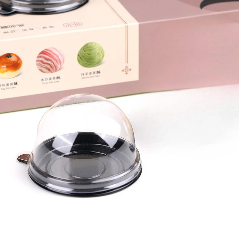 Plastic Dome Cake Boxes for Cupcakes, Cheesecakes and Desserts