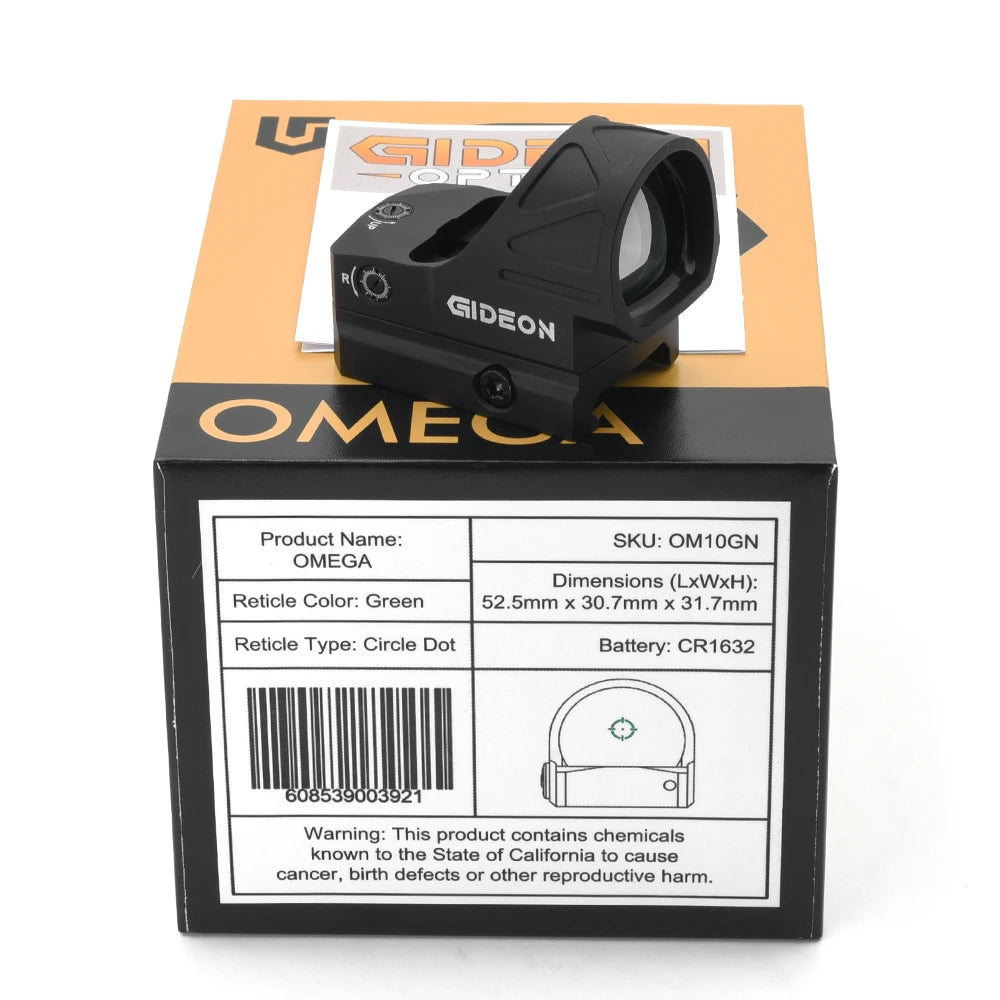 Advanced Parallax Free 3 MOA Tactical Red Dot Sight System