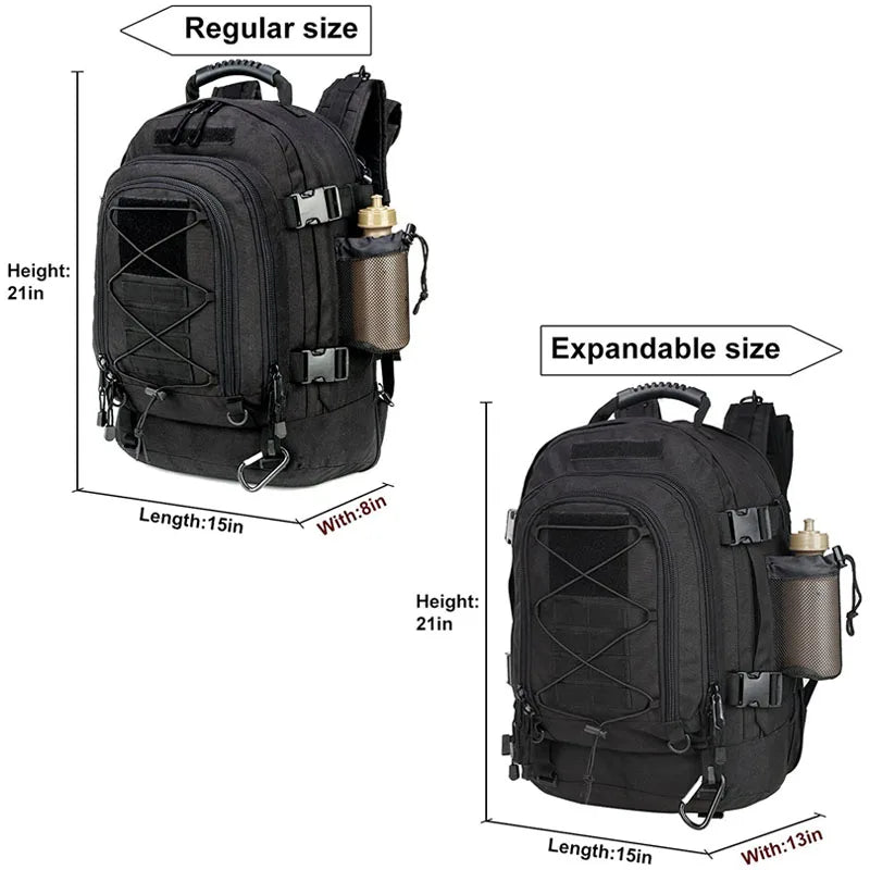 LqArmy Military Backpack With Waterproof Molle Design