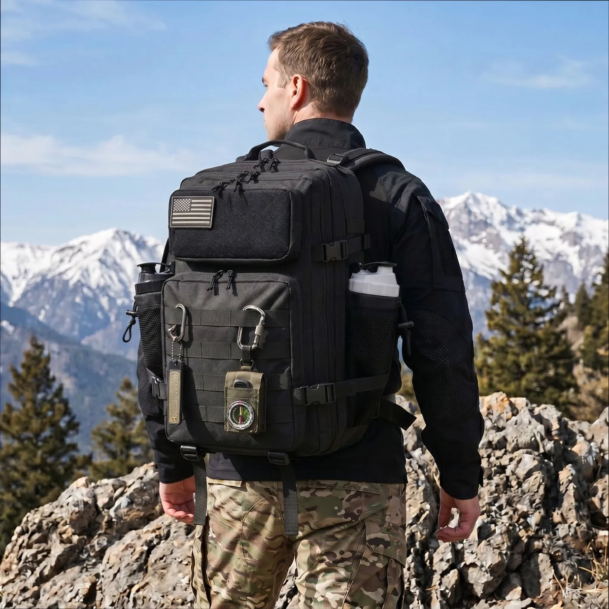 ReFire Gear Hunting Backpack With Dual Bottle Holders