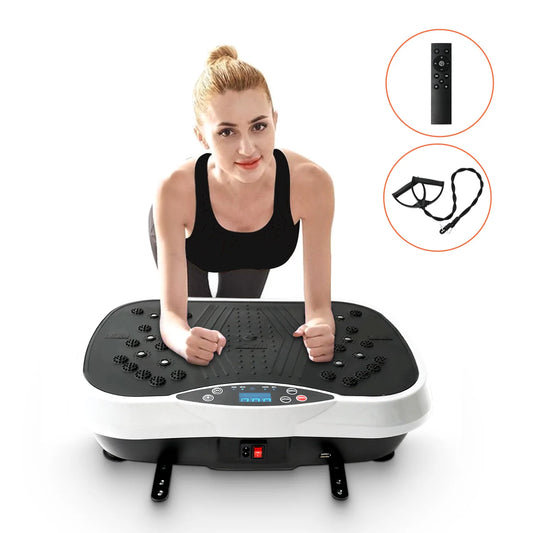 Vibration Plate Exercise Machine For Home Fitness And Muscle Toning