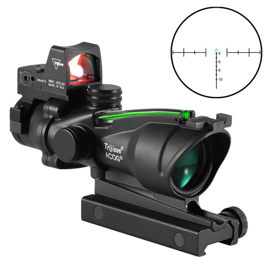 Nabila Adjustable Tactical Rifle Scope With Illuminated Reticle