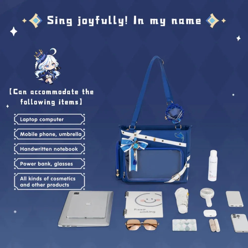 Kabaqoo Furina Ita Display Bag for Anime Collectors and Fans