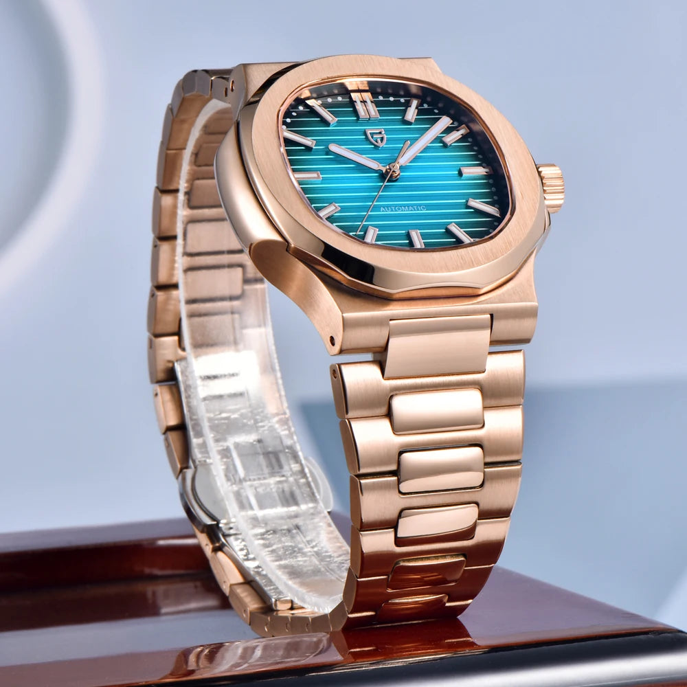 PAGANI DESIGN Automatic Mechanical Mens Sapphire Crystal Waterproof Watch