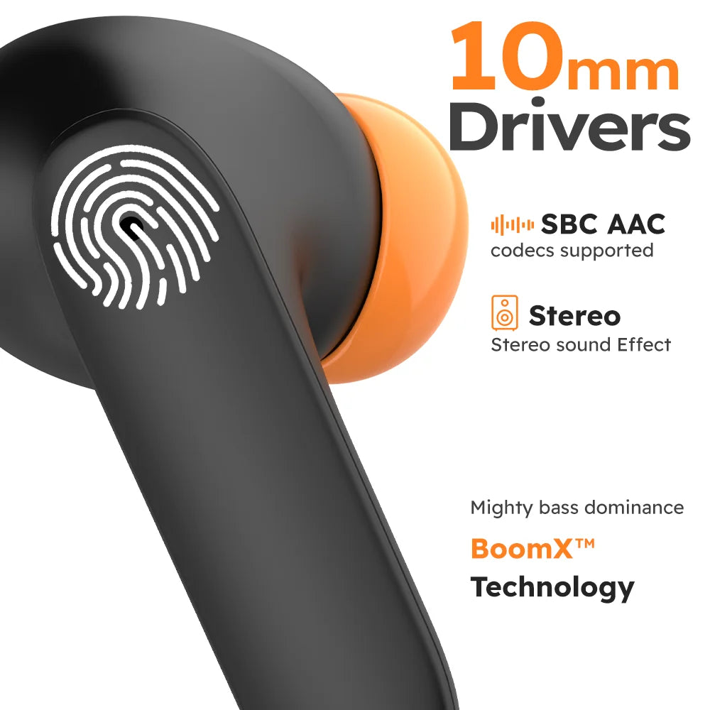 Firsting Bluetooth 5.4 Wireless Earphones With ENC Noise Cancelling