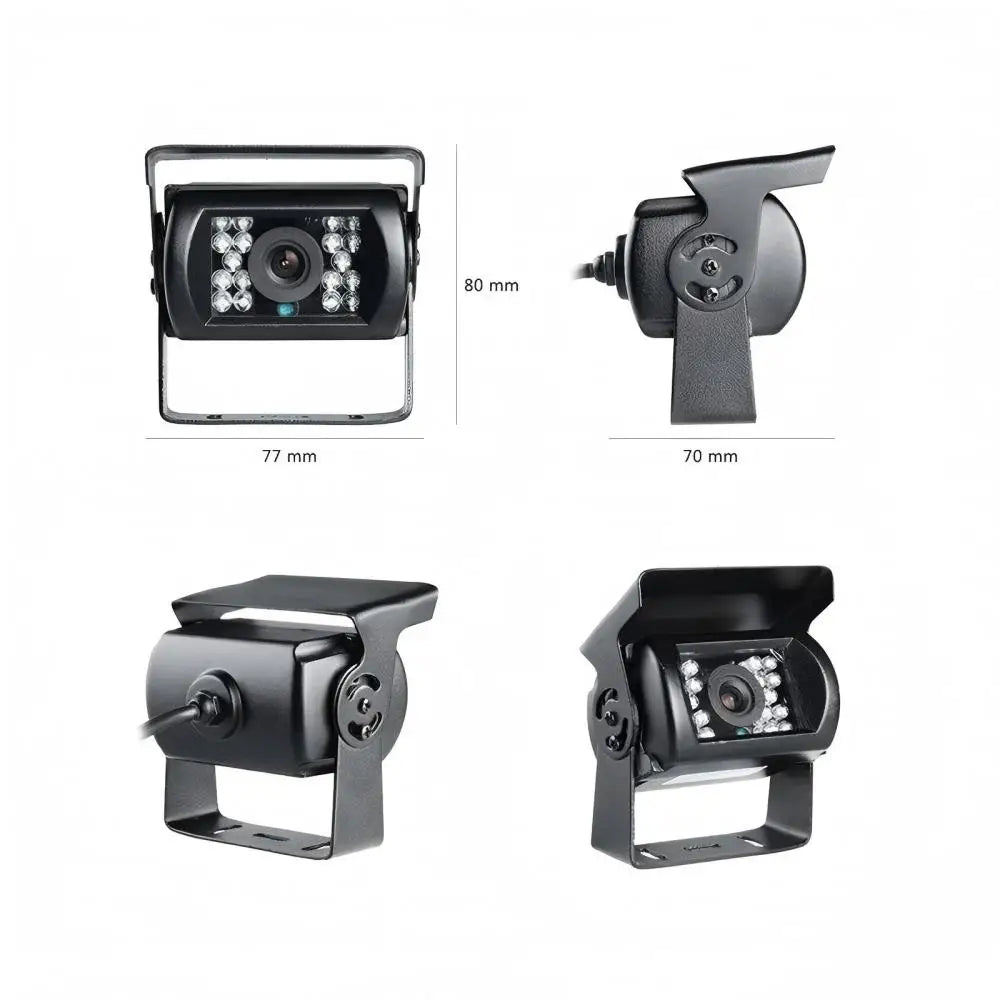 iPoster Heavy Duty Rear View Backup Camera With Night Vision