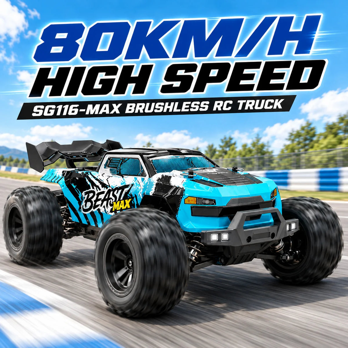 ZNLYRION SG116MAX PRO 4WD Offroad RC Buggy With Metal Gears