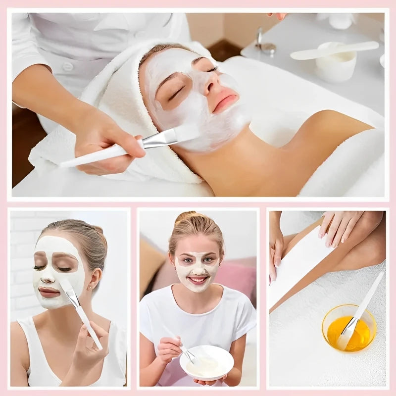 HMQ Beauty Facial Mask Applicator Brushes for Skincare and Spa</|vq_actor_true|>