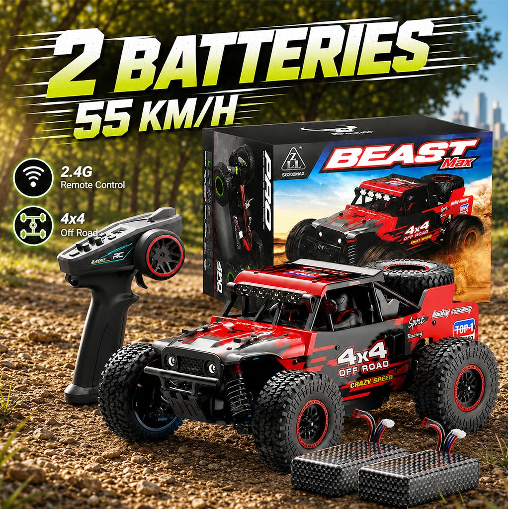 ZNLYRION Brushless 4WD Off Road Monster Truck With LED Lights