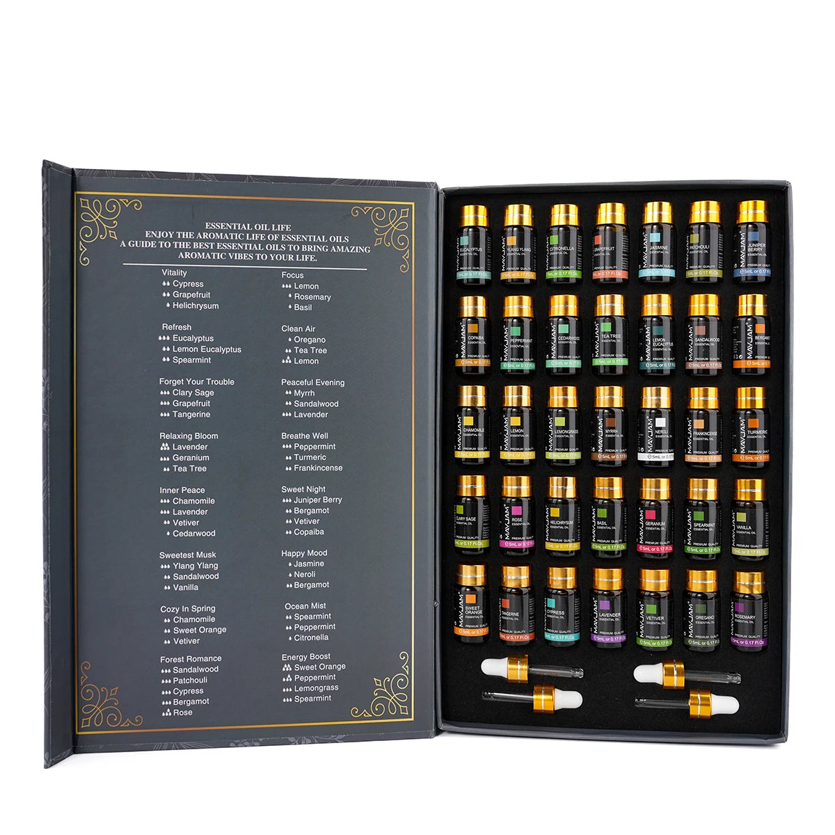 MAYJAM Essential Oil Set for Diffusers and Home Fragrance