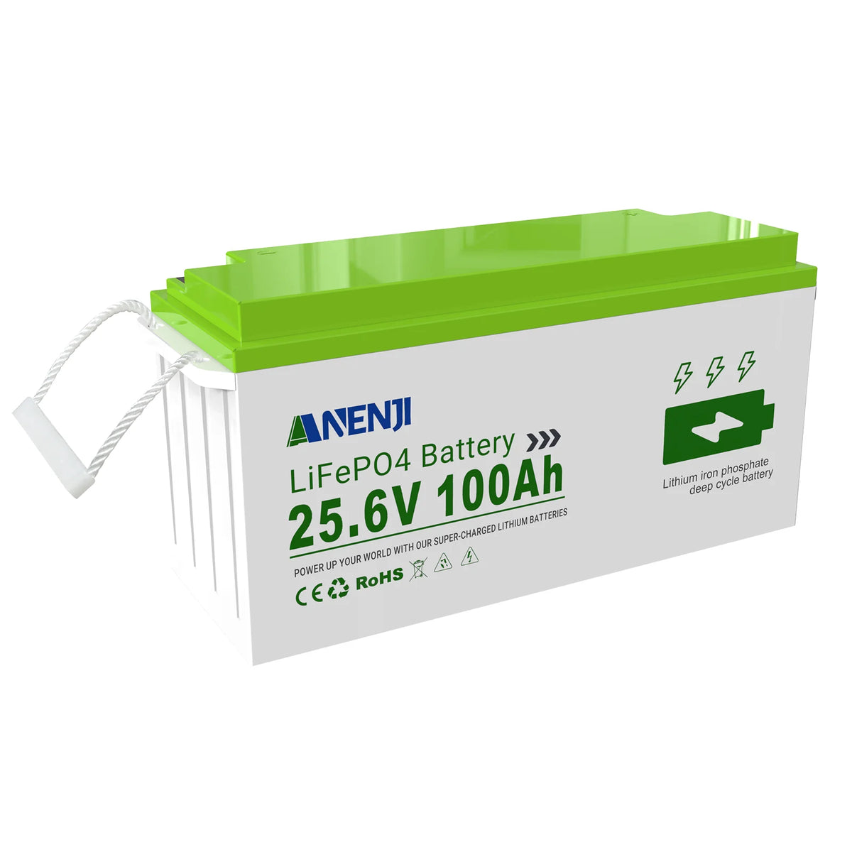 ANENJI LiFePO4 Lithium Battery With Low Temperature Protection