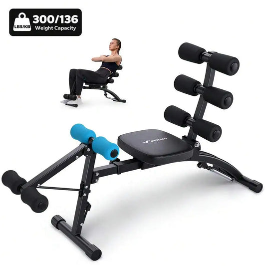 Adjustable Multi Functional Workout Bench and Abdominal Trainer for Home Fitness Workouts