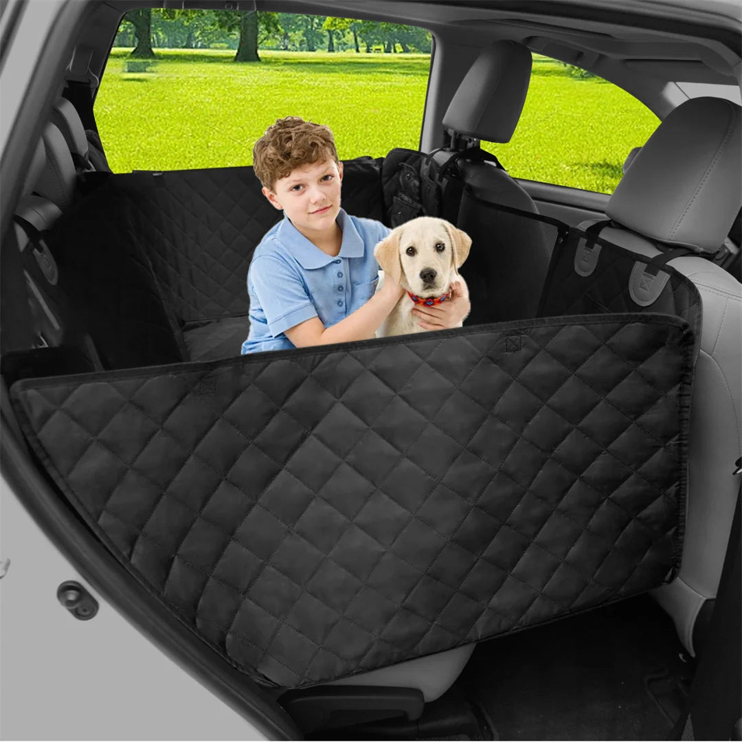 BINGOPAW Waterproof Dog Car Seat Cover With Back Seat Extender